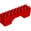 Набор LEGO BRICK 2X8X2 W. INSIDE BOW, Красный