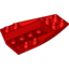 Набор LEGO Wedge 6 x 4 Inverted Curved, Красный