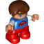 Набор LEGO CHILD FIGURE 6, Голубой