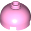 Набор LEGO Brick, Round 2 x 2 Dome Top - Hollow Stud with Bottom Axle Holder x Shape + Orientation, Ярко-розовый