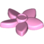 Набор LEGO Friends Hair Decoration, Flower with Pointed Petals and Pin, Ярко-розовый