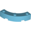 Набор LEGO Brick Round Corner 4 x 4 Macaroni Wide with 3 Studs, Medium Azure