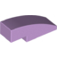 Набор LEGO Slope Curved 3 x 1 No Studs, Lavender