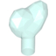 Набор LEGO Rock - Heart Jewel with Shaft, Trans-Light Blue