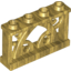 Набор LEGO Fence Ornamented 1 x 4 x 2 with 4 Studs, Pearl Gold