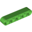 Набор LEGO Technic Beam 1 x 5 Thick, Ярко-зеленый