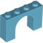 Набор LEGO Brick Arch 1 x 4 x 2, Medium Azure