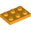 Набор LEGO Plate 2 x 3, Bright Light Orange