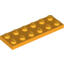 Набор LEGO Plate 2 x 6, Bright Light Orange