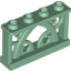 Набор LEGO Fence Ornamented 1 x 4 x 2 with 4 Studs, Sand Green