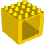 Набор LEGO BOX 4X4X3, Желтый