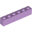 Набор LEGO Brick 1 x 6, Lavender