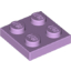 Набор LEGO Plate 2 x 2, Lavender