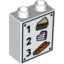 Набор LEGO DUPLO BRICK 1X2X2 NO 16, Белый