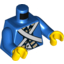 Набор LEGO Torso Pirate Bluecoat Soldier Print / Blue Arms / Yellow Hands, Голубой