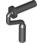 Набор LEGO Minifig Paint Roller Brush Handle, Черный