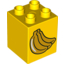 Набор LEGO DUPLO BRICK 2X2X2 11, Желтый