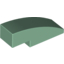 Набор LEGO Slope Curved 3 x 1 No Studs, Sand Green