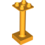 Набор LEGO Duplo Furniture Umbrella Stand with Square Base (fits 92002), Bright Light Orange