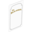 Набор LEGO Glass for Window 1 x 4 x 6 with 'THE HIGHLANDER' and White Decorative Border Print, Trans-Clear