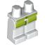 Набор LEGO Legs and Hips with Lime Shirt Print, Белый