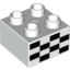 Набор LEGO DUPLO BRICK 2X2 no 43, Белый