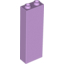 Набор LEGO Brick 1 x 2 x 5 with Hollow Studs, Lavender
