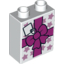 Набор LEGO Brick 1 X 2 X 2 with Bow and Gift Tag Print, Белый