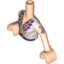 Набор LEGO TORSO, GIRL W/ARM 1, ASS. 72, Light Flesh