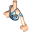 Набор LEGO TORSO, GIRL W/ARM 1, ASS. 73, Light Flesh