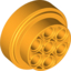 Набор LEGO Wheel 31 x 15 Technic, Bright Light Orange