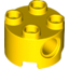 Набор LEGO Brick Round 2 x 2 with Pin Holes, Желтый