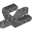 Набор LEGO Technic Beam 5 x 5 x 2 Perpendicular Fork 3 Fingers, Темный сине-серый