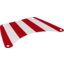 Набор LEGO Cloth Sail Top 19 x 13 with Red Stripes Print, Белый