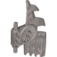 Набор LEGO Bionicle Weapon Axe Blade / Glider Wing, Flat Silver