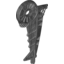 Набор LEGO Bionicle Weapon Boomerang Half, Pearl Dark Gray