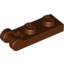 Набор LEGO Plate Special 1 x 2 with Handle on End [Closed Ends], Красно-коричневый