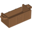 Набор LEGO Treasure Chest Bottom with Rear Slots, Medium Dark Flesh