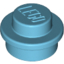 Набор LEGO Plate Round 1 x 1 with Solid Stud, Medium Azure