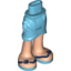 Набор LEGO FEMALE HIP WITH SKIRT 4, ASS &quot, Medium Azure