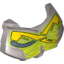 Набор LEGO Hero Factory Chest Armor Small with Green and Yellow Print, Flat Silver