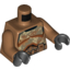 Набор LEGO Torso SW Armor Camouflage Clone Trooper Print / Medium Dark Flesh Arms / Black Hands, Medium Dark Flesh