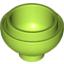 Набор LEGO Brick Round 2 x 2 Dome Bottom [Open Stud], Лайм
