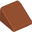 Набор LEGO Slope 30В° 1 x 1 x 2/3 [Cheese Slope], Темно-оранжевый