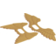 Набор LEGO Plastic Wings with Hawkman Print, Sheet of 2, Extended and Collapsed Wings, Trans-Clear