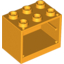 Набор LEGO Cupboard 2 x 3 x 2 with Hollow Studs, Bright Light Orange