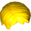 Набор LEGO Minifig Hair Short, Tousled with Side Part, Желтый