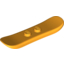 Набор LEGO Minifig Snowboard Small, Bright Light Orange
