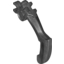 Набор LEGO Bionicle Weapon Claw - Bent and Notched with Clip, Pearl Dark Gray