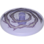 Набор LEGO Dish 4 x 4 Inverted (Radar) with White and Lavender Electricity Print, Trans-Purple